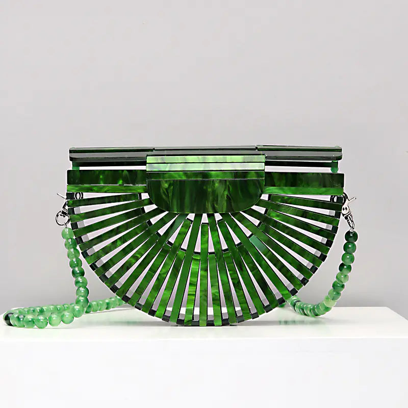 Hollow Handbag and Fashion Bamboo Basket Beach Bag