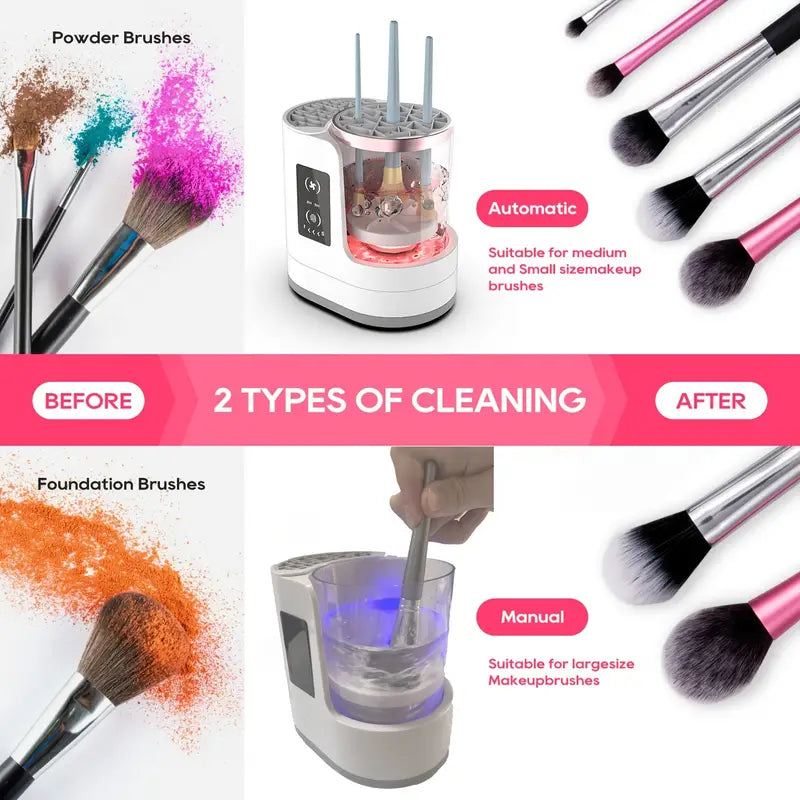 Electric Makeup Brush Cleaner and Dryer