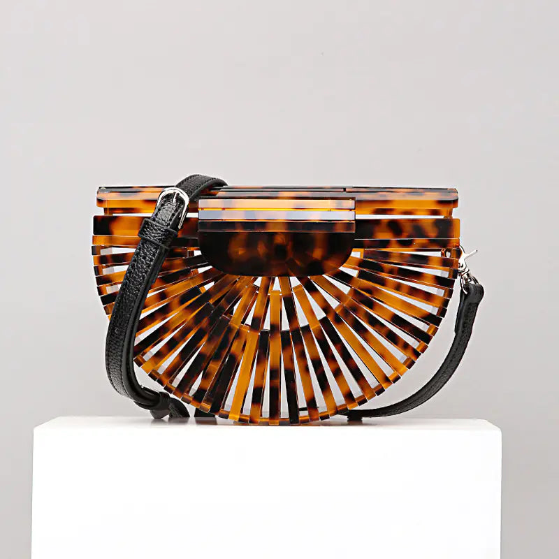 Hollow Handbag and Fashion Bamboo Basket Beach Bag