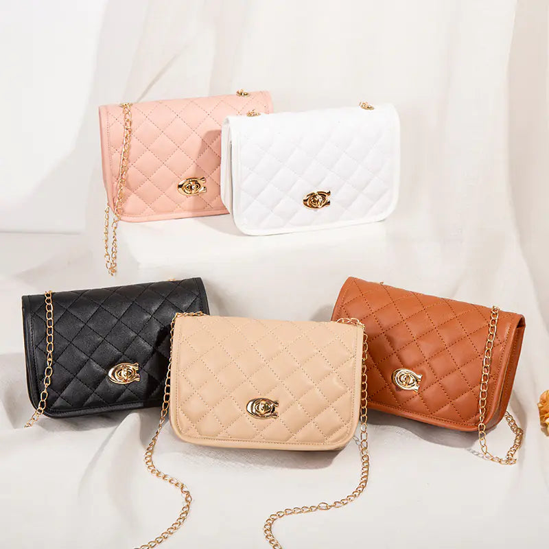 Luxury Designer Women's Embroidered Messenger Handbag