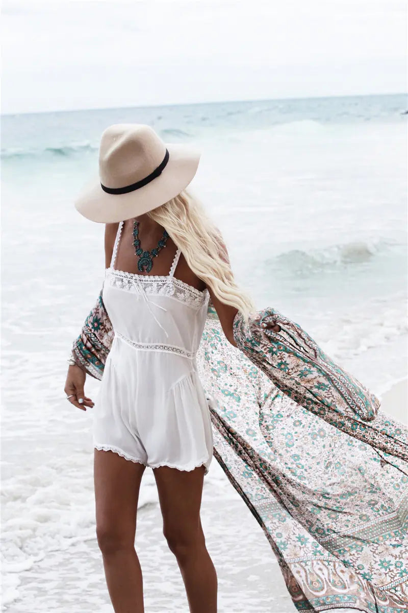Plus Size Chiffon Beach Cover-Up Dress for Women