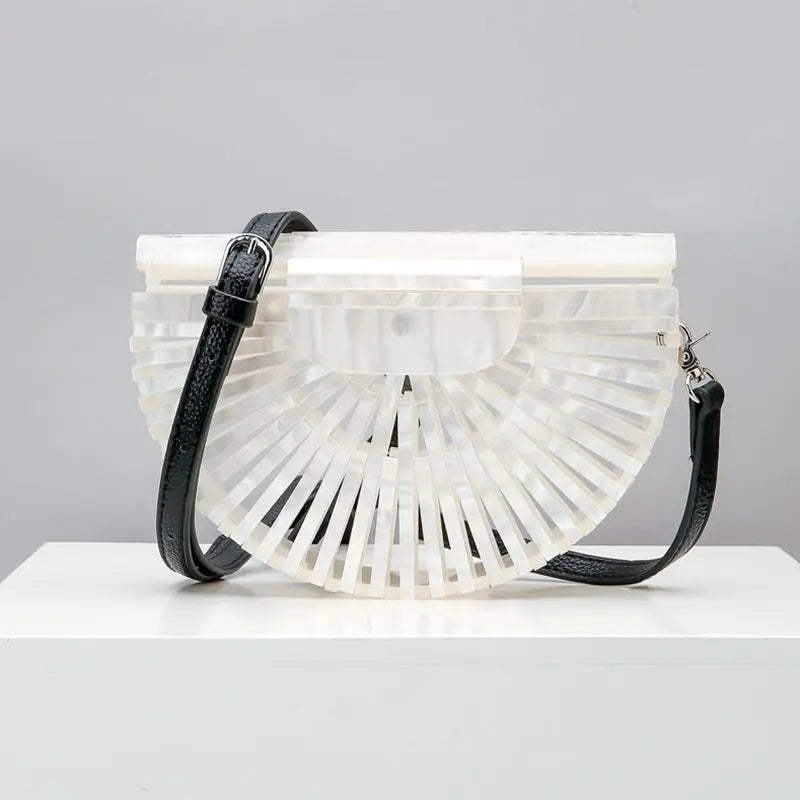 Hollow Handbag and Fashion Bamboo Basket Beach Bag