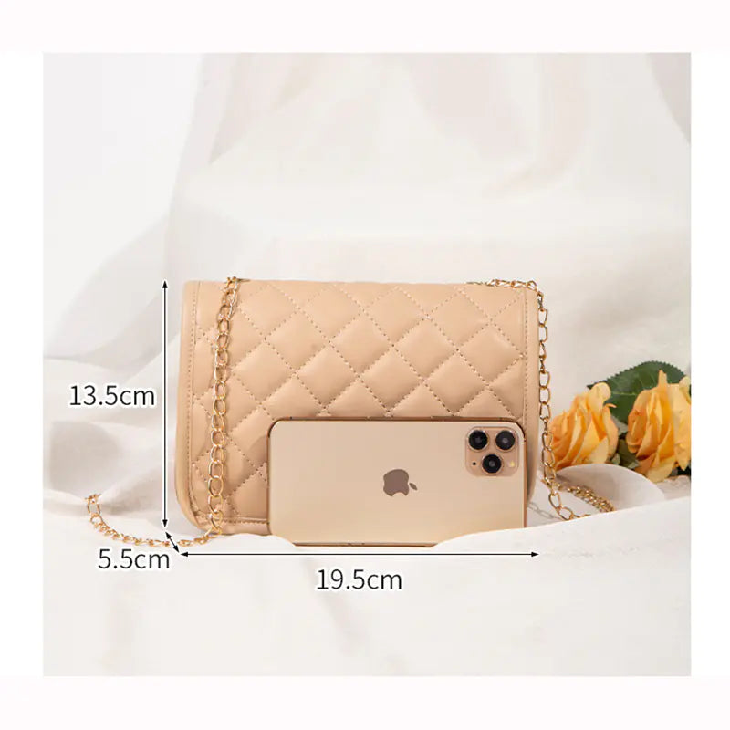Luxury Designer Women's Embroidered Messenger Handbag