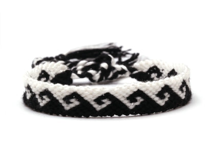 Boho Embroidered Friendship Bracelet - Unisex Beach Jewelry