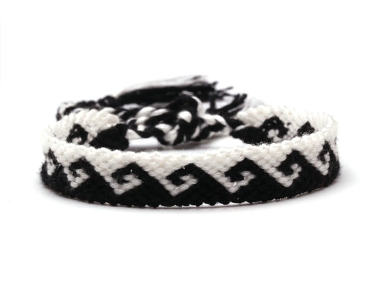 Boho Embroidered Friendship Bracelet - Unisex Beach Jewelry