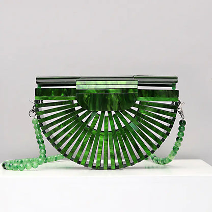 Hollow Handbag and Fashion Bamboo Basket Beach Bag