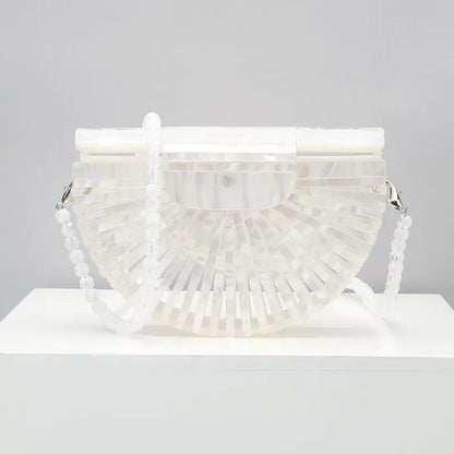 Hollow Handbag and Fashion Bamboo Basket Beach Bag