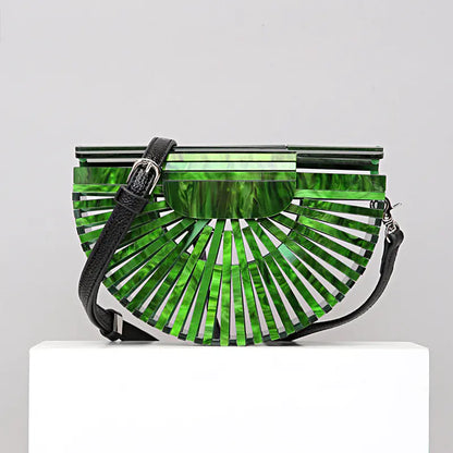 Hollow Handbag and Fashion Bamboo Basket Beach Bag