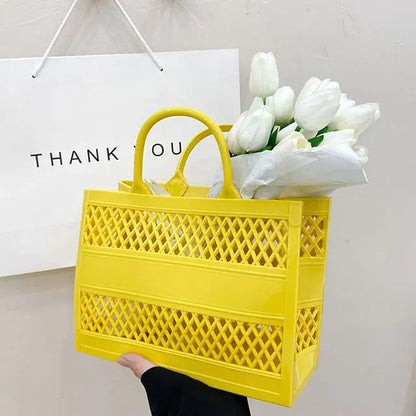 Multifunctional Large Capacity PVC Beach Handbag