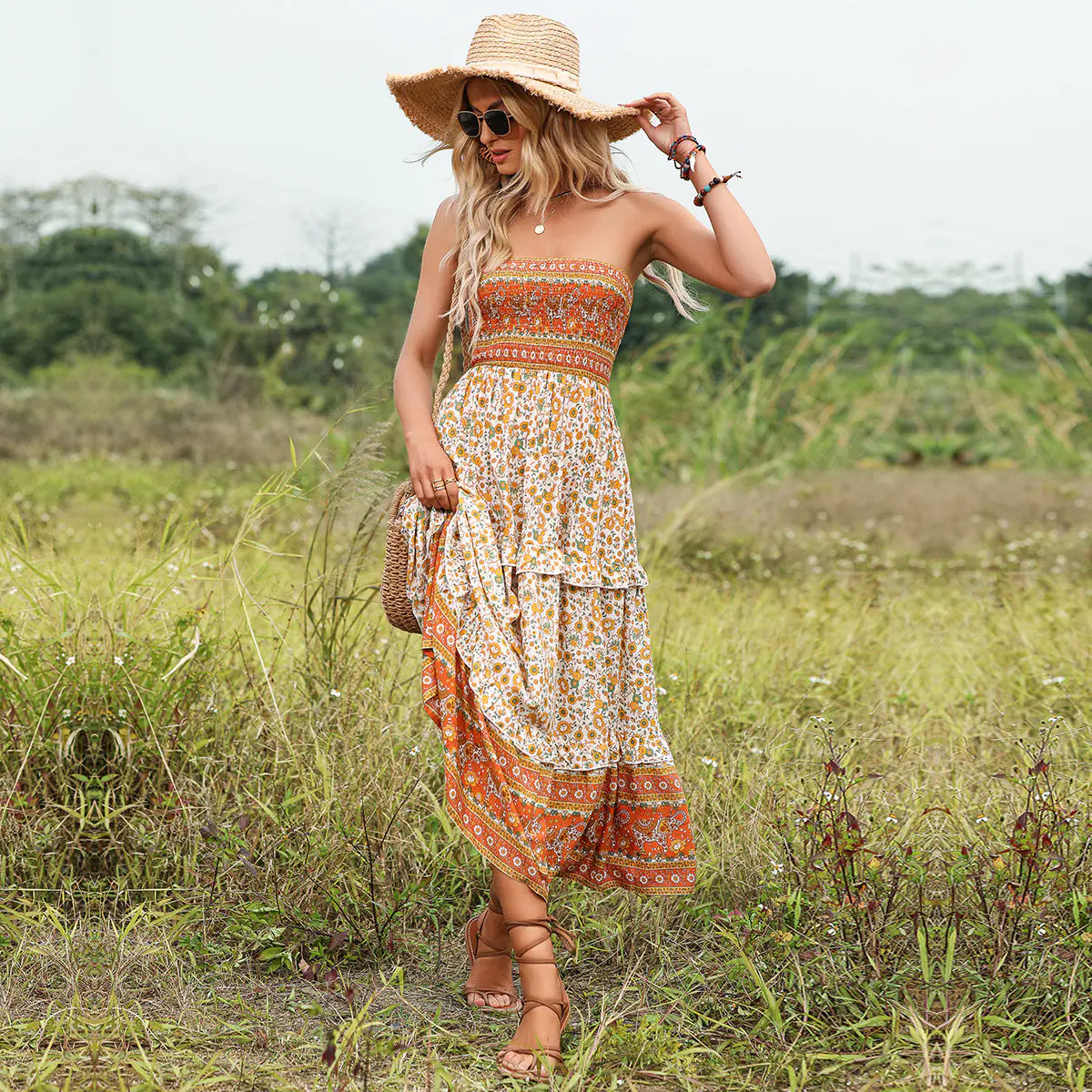 Fashion Tube Top Dress for Women