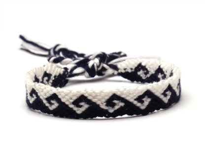 Boho Embroidered Friendship Bracelet - Unisex Beach Jewelry