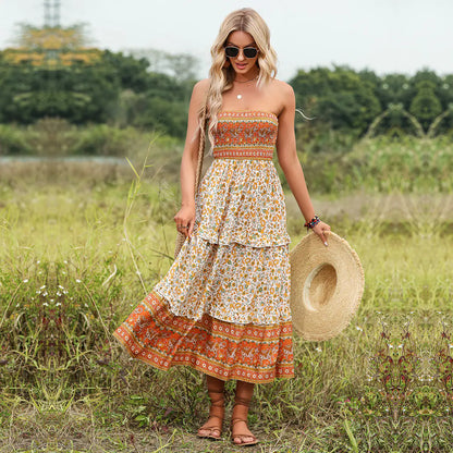 Fashion Tube Top Dress for Women
